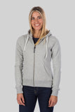 FELPA FULL ZIP AUTHENTIC 360 "SNOW WASHED" DONNA