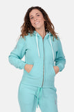 FELPA FULL ZIP AUTHENTIC 360 DONNA