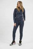 PANTALONE "STONE WASHED" DONNA
