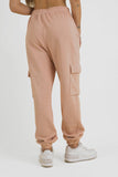 SWEATPANTS CARGO LIGHT 280 "TERRA" WOMAN