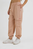 SWEATPANTS CARGO LIGHT 280 "TERRA" WOMAN