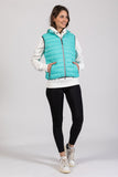 GILET IN OVATTA DOWN IMITATION DONNA