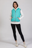 GILET IN OVATTA DOWN IMITATION DONNA