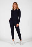 FELPA FULL ZIP LIGHT 280 "TERRA" DONNA