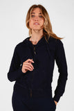 FELPA FULL ZIP LIGHT 280 "TERRA" DONNA