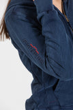 FELPA FULL ZIP LIGHT 280 "TERRA" DONNA