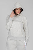 FELPA PULLOVER CON CAPPUCCIO