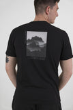 T-SHIRT COTTON MOUNTAIN PRINT MAN