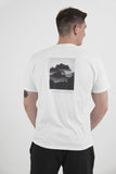 T-SHIRT COTONE STAMPA MONTAGNA UOMO