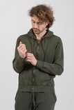 MAGLIA COTONE FULL ZIP "TERRA" UOMO