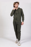 MAGLIA COTONE FULL ZIP "TERRA" UOMO